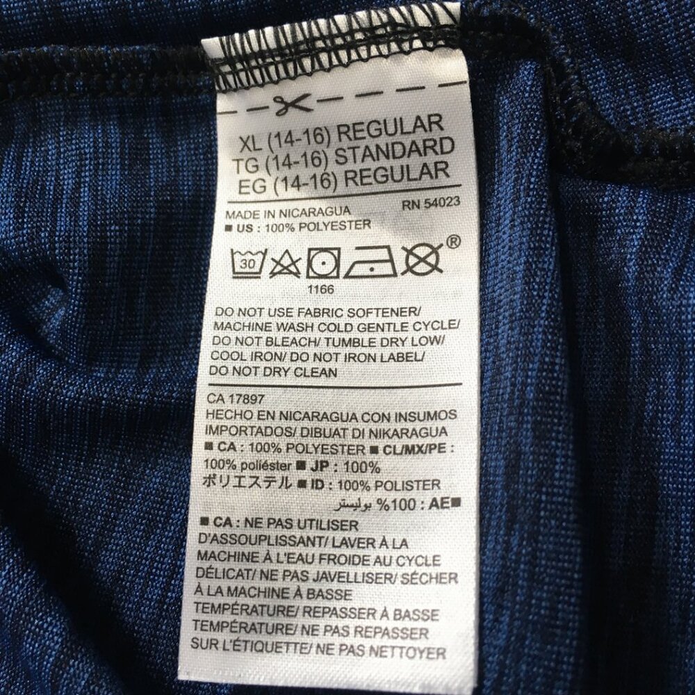 Old Navy active boy's blue shirt XL - Picture 6 of 8